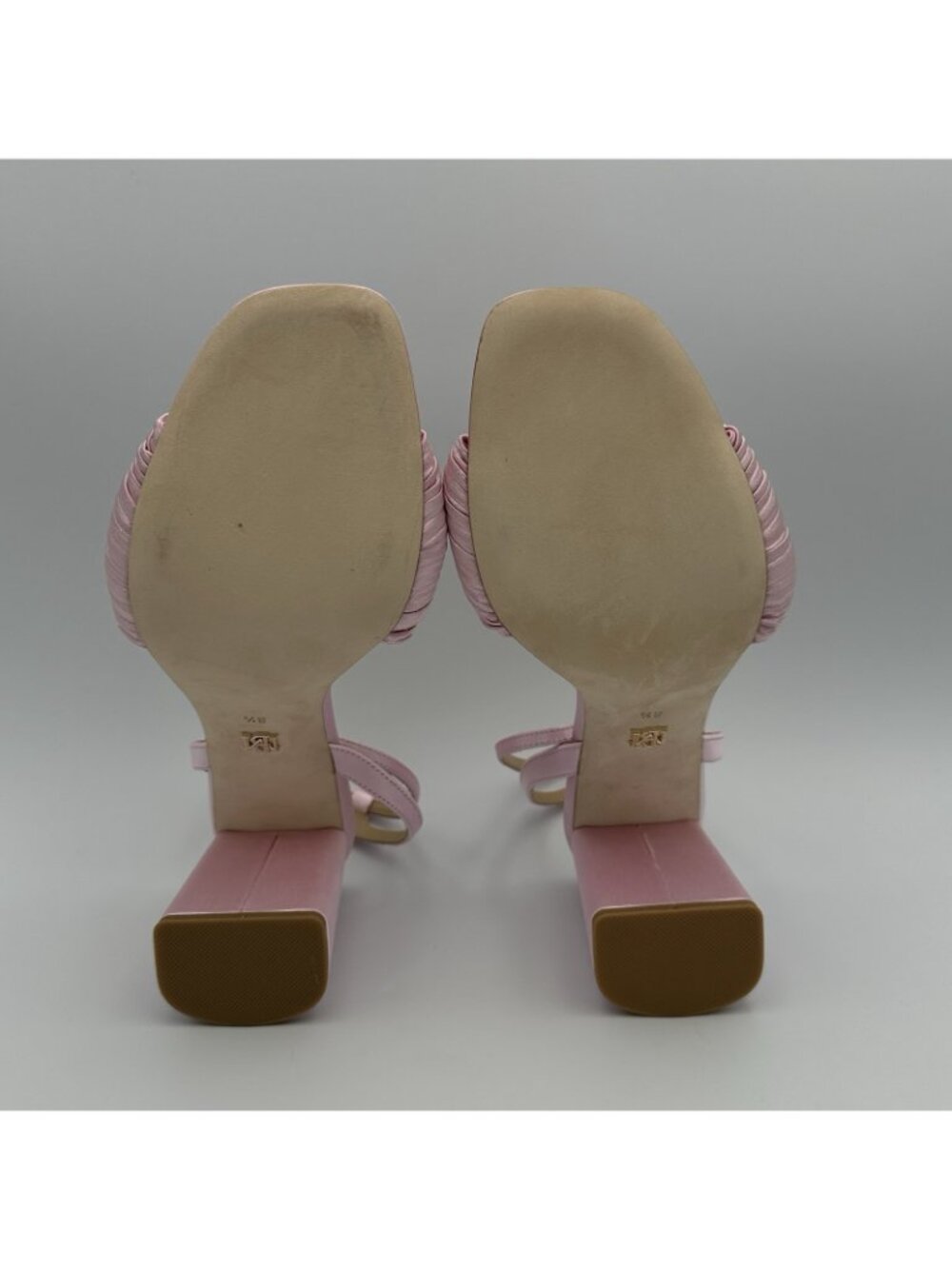 Badgley Mischka Dafne Blossm Sandals Women’s Size 8.5 Pink Ankle Strap NWT - Picture 6 of 9